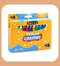 48 pen NEW COLOR - Washable Crayons