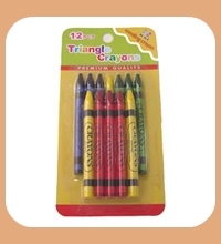 12 pcs.Triangle Crayons