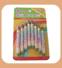 8 pcs.Swirl Crayons