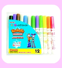 12 pen - Classic Washable Jumbo Markers