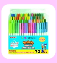 72 pen - Classic Washable Super Tip Markers